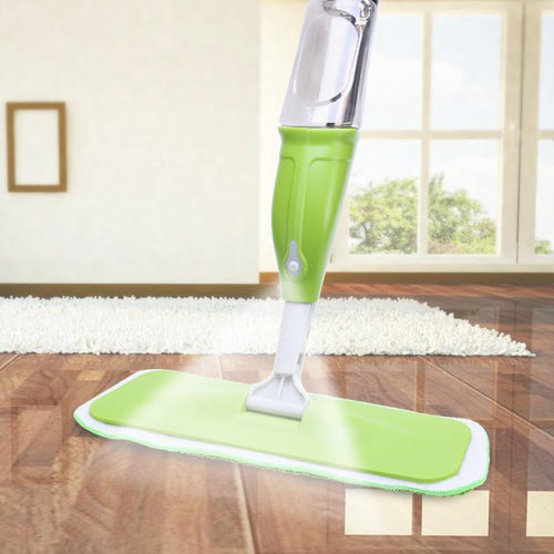 350ML Spray Mop Floor Cleaning Tool Microfiber Cloth Hand Wash Plate Mop for Home Windows Kitchen