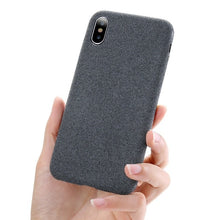 Load image into Gallery viewer, FLOVEME Case For iPhone 7 6 X XS MAX Luxury Cloth Texture Soft TPU Silicone Cover For iPhone 8 iPhone 6 6s 7 plus Phone Case Bag