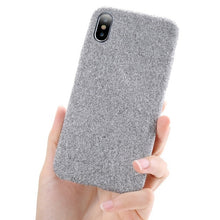 Load image into Gallery viewer, FLOVEME Case For iPhone 7 6 X XS MAX Luxury Cloth Texture Soft TPU Silicone Cover For iPhone 8 iPhone 6 6s 7 plus Phone Case Bag