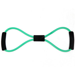 140cm Yoga Pull Rope Set Workout Word Chest Developer Expander Resistance Bands Elastic Rubber Bands Fitness Tubes Training