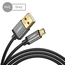 Load image into Gallery viewer, Ugreen Micro USB Cable 2.4A Fast Charging Data Cable for Xiaomi Redmi Note Huawei HTC Mobile Phone Charger Cable Micro USB Cord