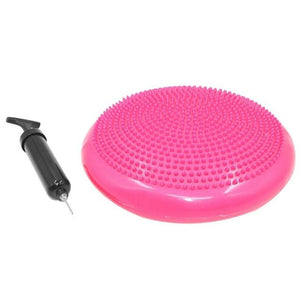 PVC Inflatable Yoga Balancing Ball Pad Training Cushion Stability Exercise Point Massage Mat Ball