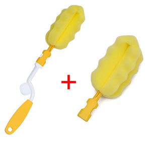 Bottle Brush Sponge Plastic Glass Milk Water Cup Cleaning Brush for Feeding Bottle Cleaning Brushes Home Cleaner