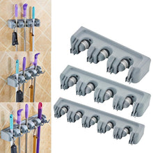 Load image into Gallery viewer, 5/4/3 Position Mop Holder Kitchen Organizer Brush Broom Hanger Storage Rack Household Mop Brush Hanger Kitchen Gadgets