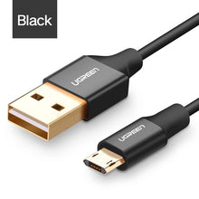 Load image into Gallery viewer, Ugreen Reversible Micro USB Cable 2.4A Fast Charger Microusb Cable for Samsung Xiaomi Huawei Andriod Mobile Phones Charging Cord