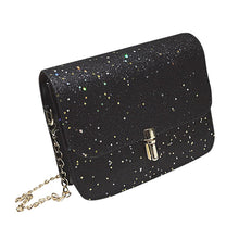 Load image into Gallery viewer, New Fashion Women Sequined Crossbody Bag PU Leather Chain Mini Messenger Shoulder Bag Glitter Handbag