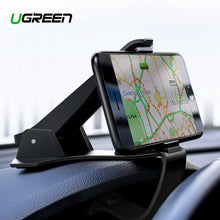 Load image into Gallery viewer, Ugreen Dashboard Car Phone Holder for iPhone X Adjustable Clip Mount Holder Mobile Phone Holder Stand for Samsung GPS Car Cradle