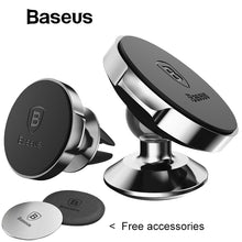 Load image into Gallery viewer, Baseus Magnetic Car Holder For Phone Uniservel Holder Mobile Cell Phone Holder Stand For Car Air Vent Mount GPS Car Phone Holder