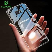 Load image into Gallery viewer, FLOVEME Case For Samsung Galaxy Note 9 8 S9 S8 Plus S7 Edge HD Clear Soft TPU Phone Cases For Samsung A5 A3 A7 2017 Cover Capa