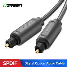 Load image into Gallery viewer, Ugreen Digital Optical Audio Cable Toslink 1m 3m SPDIF Coaxial Cable for Amplifiers Blu-ray Player Xbox 360 Soundbar Fiber Cable