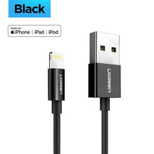 Load image into Gallery viewer, Ugreen USB Cable for iPhone Xs Max XR 2.4A MFi Lightning USB Fast Charging Cable for iPhone X 8 7 Mobile Phone USB Charger Cord