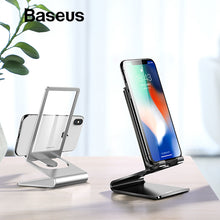 Load image into Gallery viewer, Baseus Mobile Phone Holder Stand for Desk Bed Home Office Desktop Phone Holder for iPhone X iPad Xiaomi Tablet Smart Phone Stand