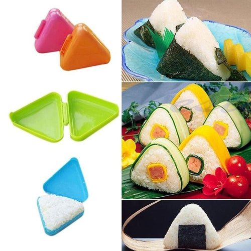 1pcs Fit Good Ball Maker Rice Tool Press Triangle Mold Sushi