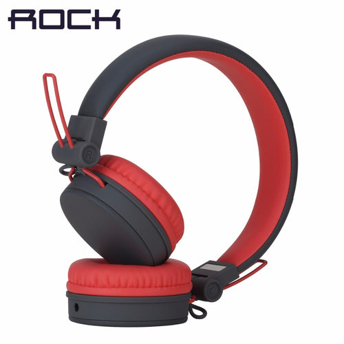 ROCK Y10 Stereo Headphone, Microphone Stereo Bass Wired earphone headset for computer game with Mic